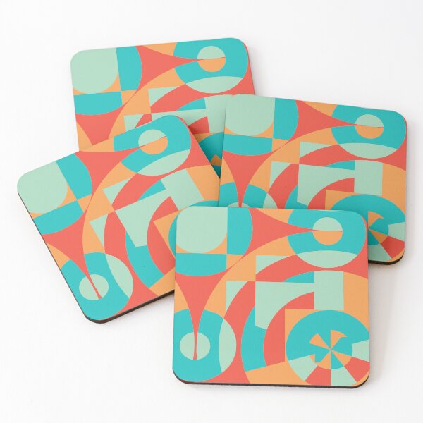 Item preview, Citrus Funk | Geometric Pattern Print designed and sold by lnewlfuk.