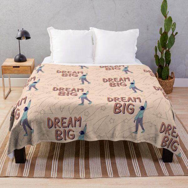 Item preview, "Dream Big" Illustration with Pointing Figure designed and sold by ART ATTACK ZONE.