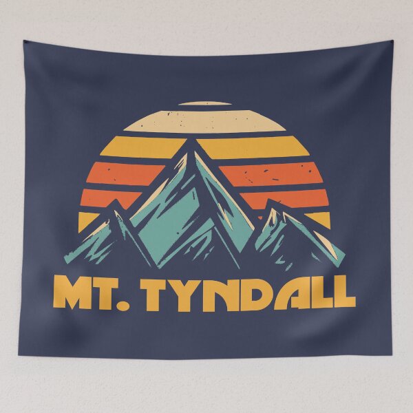 Item preview, Mt. Tyndall California Retro Turquoise designed and sold by Esskay Designs.