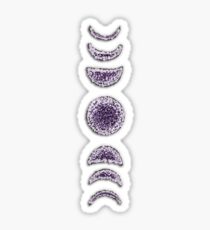 Amethyst Moon Sticker