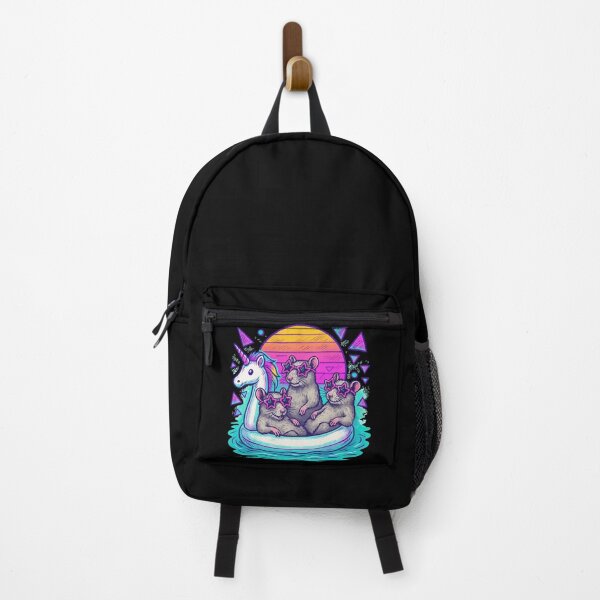 Item preview, Chillin Rats Summer Unicorn Retro designed and sold by TomFrontierArt.