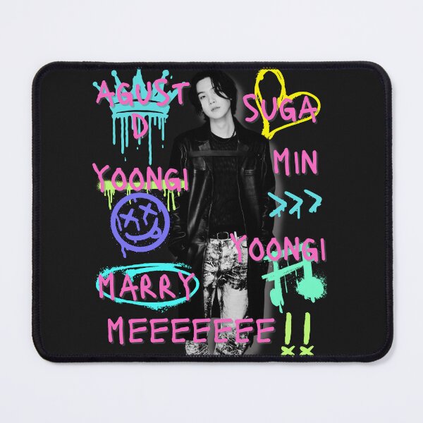 Item preview, Yoongi Marry me designed and sold by BTSFanmerch.