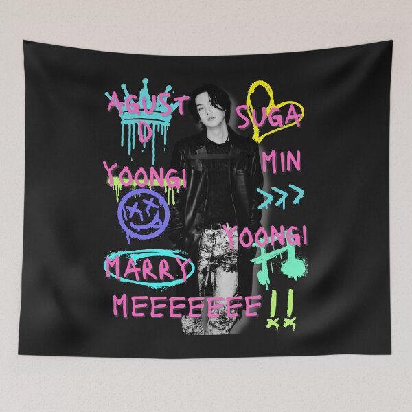 Item preview, Yoongi Marry me designed and sold by BTSFanmerch.