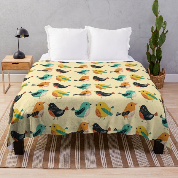 Item preview, Cute Cartoony Whimsical Birds designed and sold by GolDreamShop.