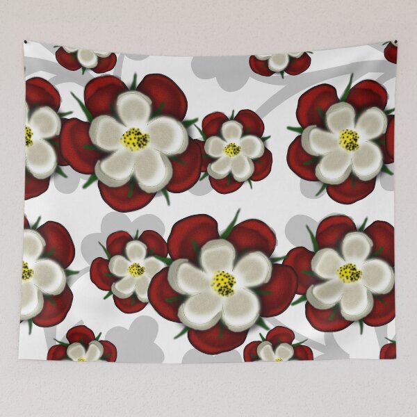 Item preview, Tudor Roses en blanco designed and sold by bloomingvine.