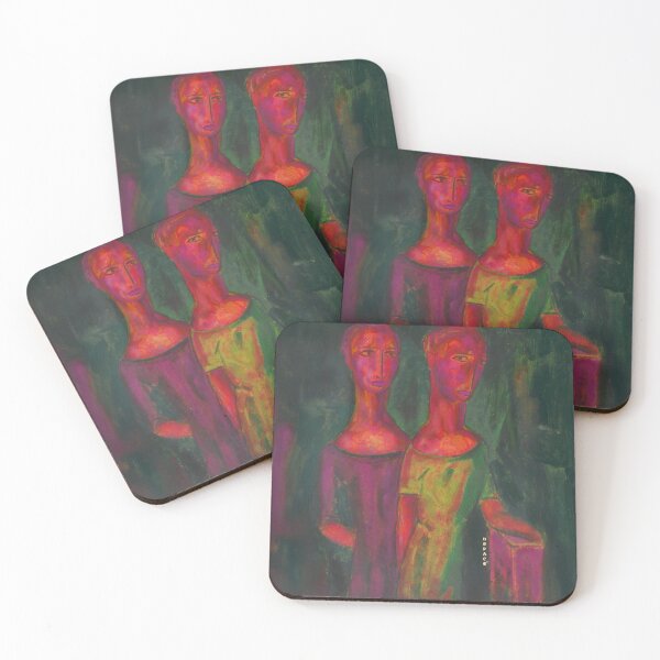 Item preview, Abstract Twin Beauties from the Roaring Twenties - dePace' designed and sold by mrpropcake.