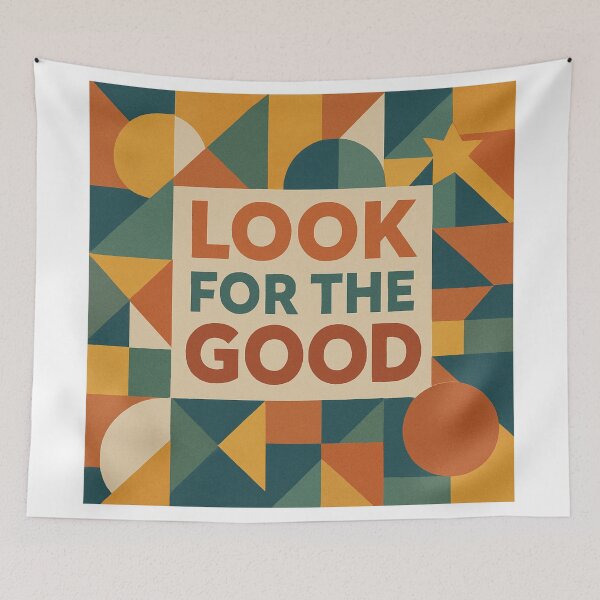 Item preview, In a dark world... look for the good! designed and sold by TherapyVibes.