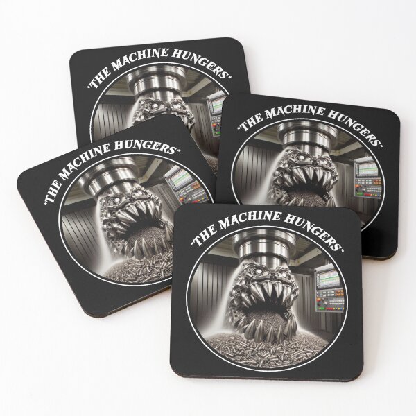 Item preview, *The Machine Hungers* designed and sold by MysteryAlien.