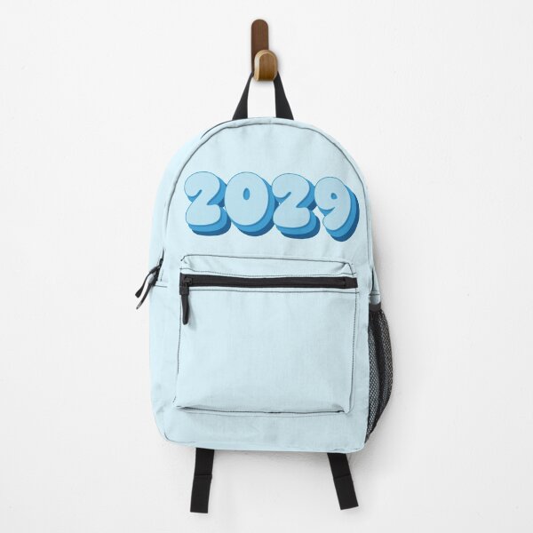 Item preview, 2029 Year - Twenty Twenty Nine - Pale Blue - Bright Blue - Dark Blue - Ballon Letters - Bubble Typography - Class of 2029 - New Year 2029 designed and sold by TheIconShop.