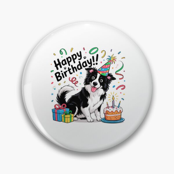 Item preview, Border Collie Birthday designed and sold by TheAnimalZ00.