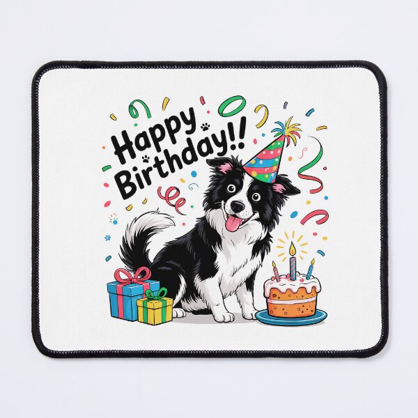 Item preview, Border Collie Birthday designed and sold by TheAnimalZ00.