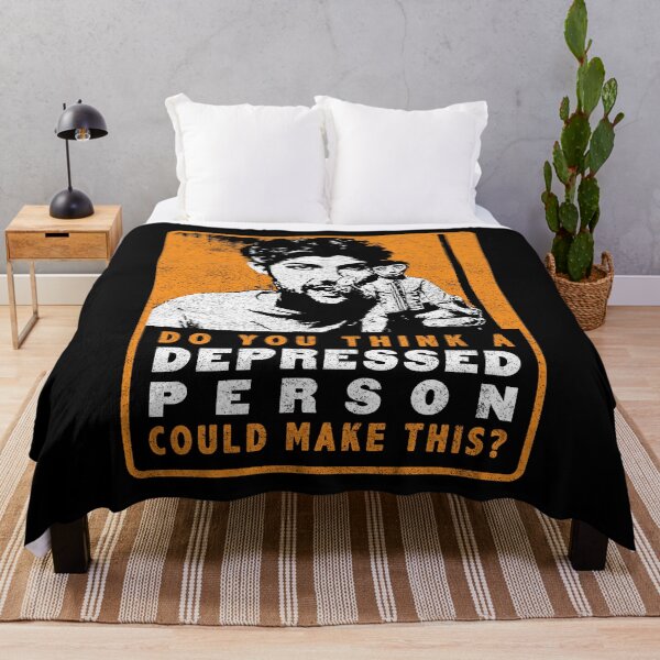 Item preview, Do You Think A Depressed Person Could Make This - Ben Wyatt designed and sold by huckblade.
