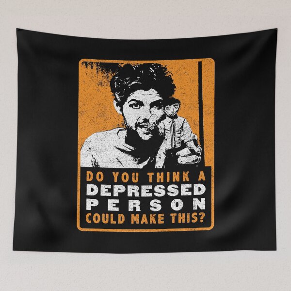 Item preview, Do You Think A Depressed Person Could Make This - Ben Wyatt designed and sold by huckblade.