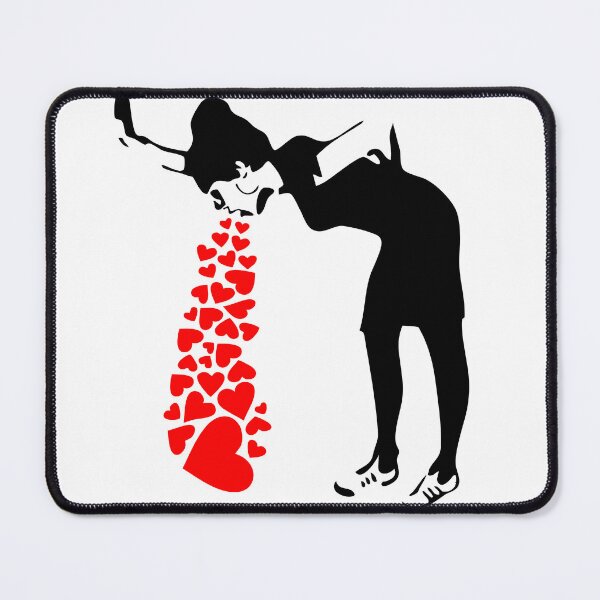 Item preview, Lovesick Street Art By Banksy - Street Art Work Graffiti designed and sold by InnaPo ⭐⭐⭐⭐⭐.