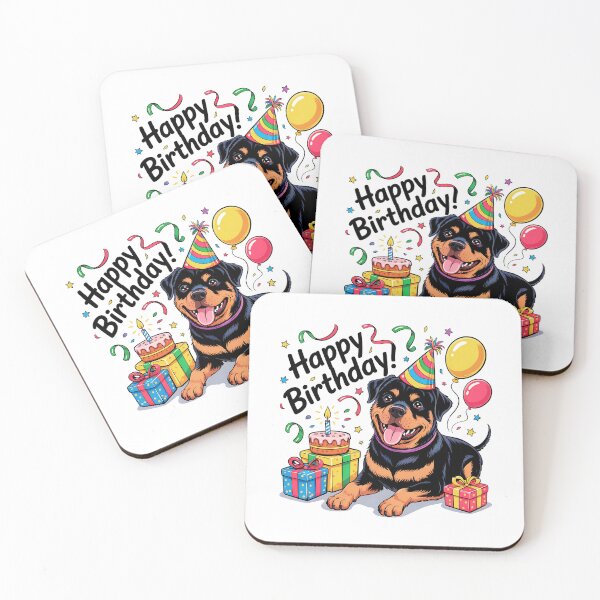 Item preview, Rottweiler Birthday designed and sold by TheAnimalZ00.