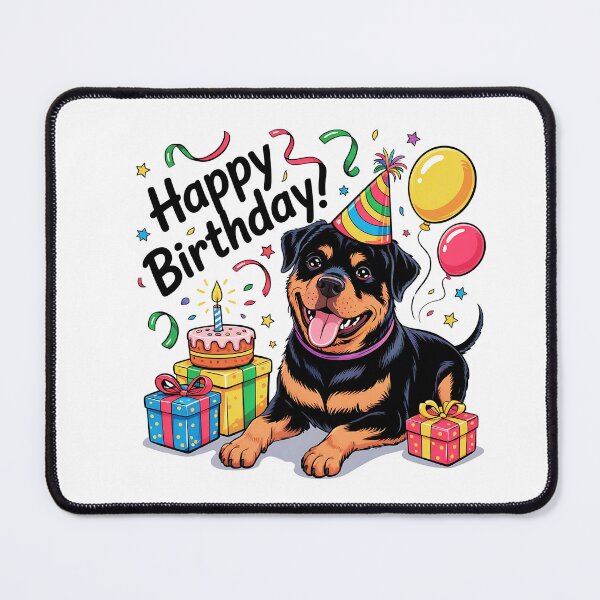 Item preview, Rottweiler Birthday designed and sold by TheAnimalZ00.
