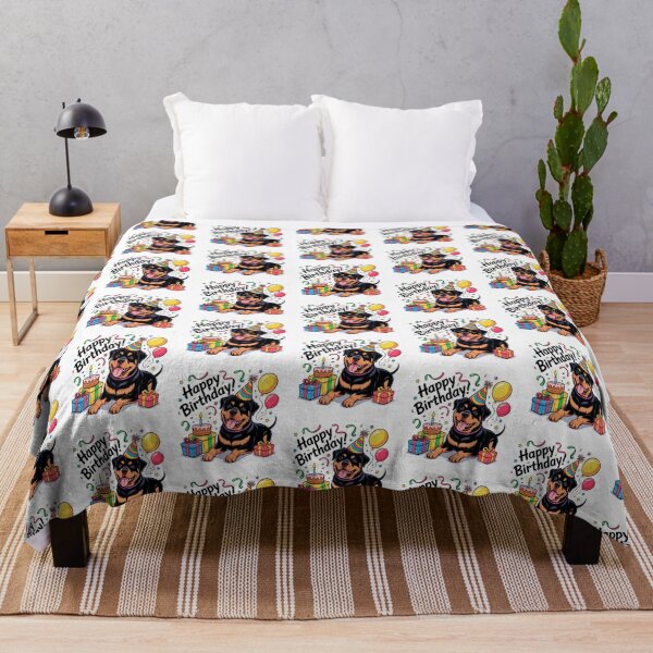 Item preview, Rottweiler Birthday designed and sold by TheAnimalZ00.