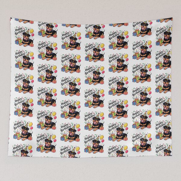 Item preview, Rottweiler Birthday designed and sold by TheAnimalZ00.