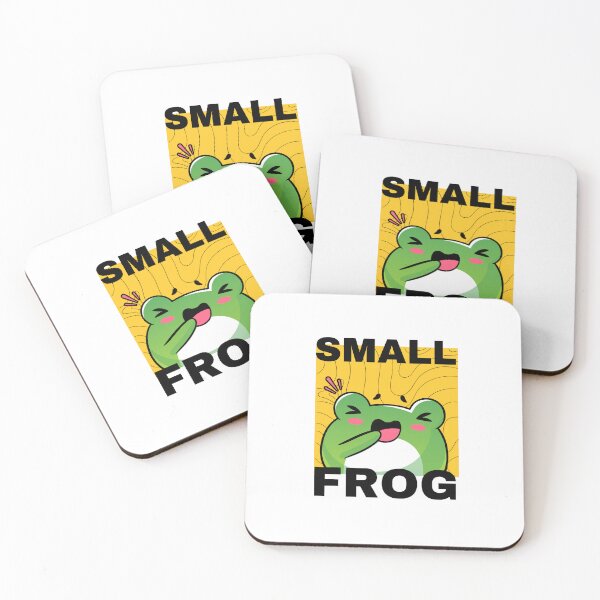 Item preview, Small Frog | Tiny Frog |Shy Frog designed and sold by WeMerch-Art.