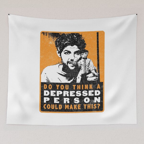 Item preview, Do You Think A Depressed Person Could Make This - Ben Wyatt (Variant) designed and sold by huckblade.