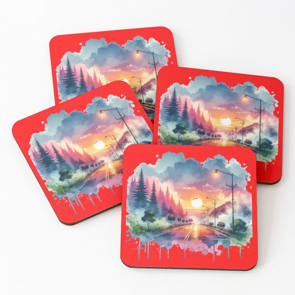Item preview, colorful beautiful city designed and sold by Yucku1.