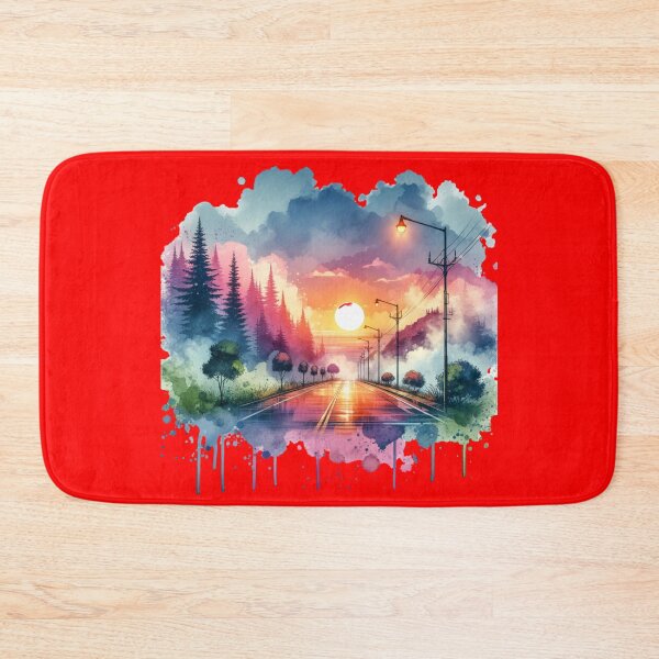 Item preview, colorful beautiful city designed and sold by Yucku1.