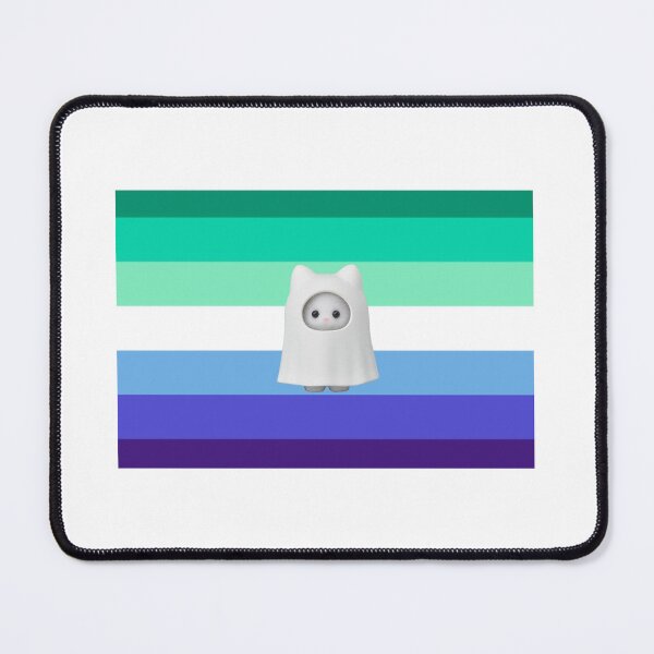 Item preview, MLM Gay Calico Critters Ghost Bumper Sticker designed and sold by InMyDragonEra.
