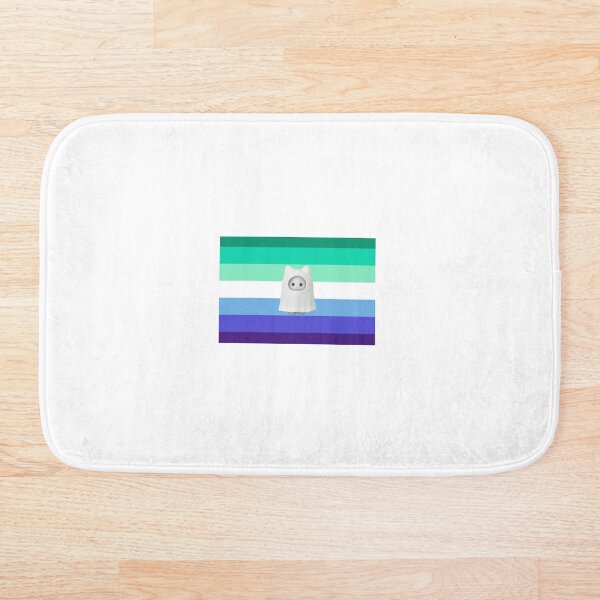Item preview, MLM Gay Calico Critters Ghost Bumper Sticker designed and sold by InMyDragonEra.