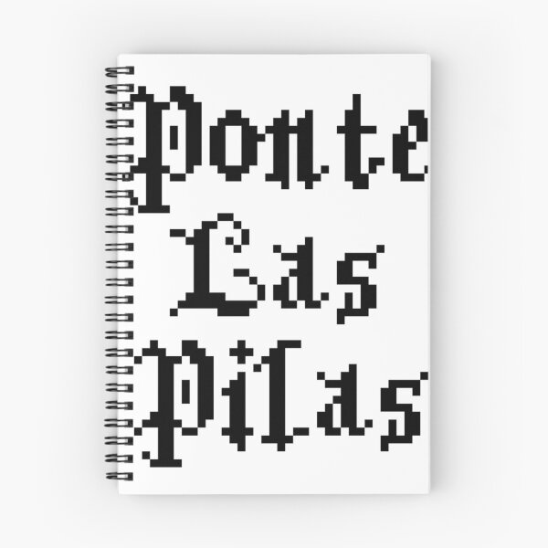 Item preview, "Ponte Las Pilas" Gothic Pixel (Black) designed and sold by pixquena.