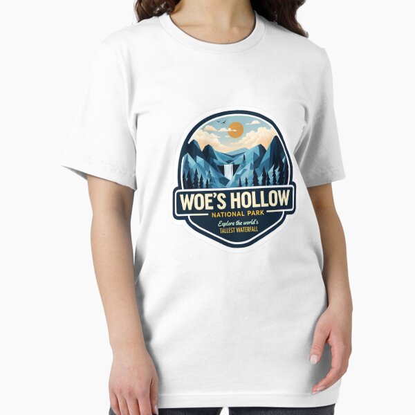 Item preview, Woe’s Hollow National Park Logo Design designed and sold by glooballcenter.
