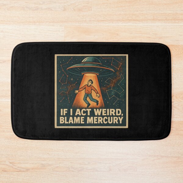 Item preview, Blame Mercury Retrograde Weirdness designed and sold by MysticArtisan.