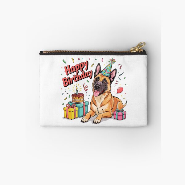 Item preview, Belgian Malinois Birthday designed and sold by TheAnimalZ00.