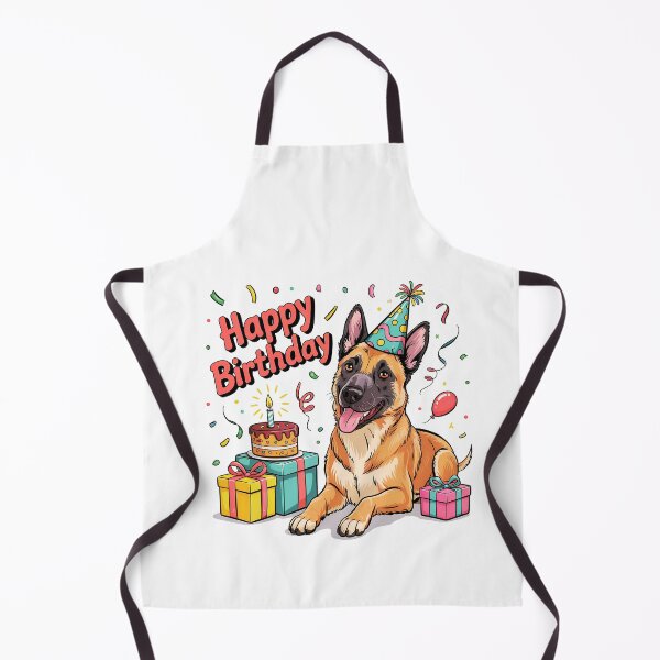 Item preview, Belgian Malinois Birthday designed and sold by TheAnimalZ00.