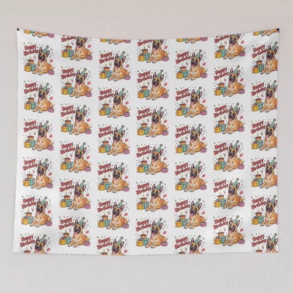 Item preview, Belgian Malinois Birthday designed and sold by TheAnimalZ00.