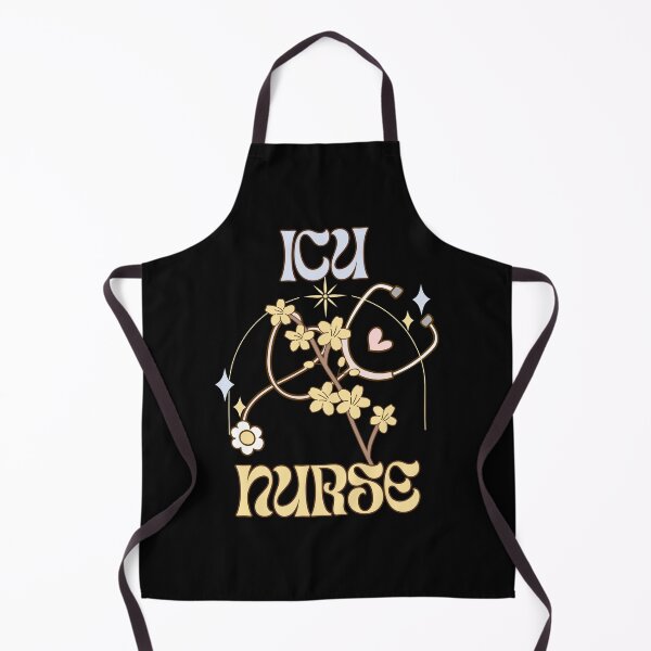 Item preview, Icu Nurse Icu Nursing Icu Critical Care Floral RN designed and sold by Guess4best.