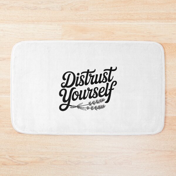 Item preview, Distrust Yourself Black & White Boho Design designed and sold by Peter Stawicki.