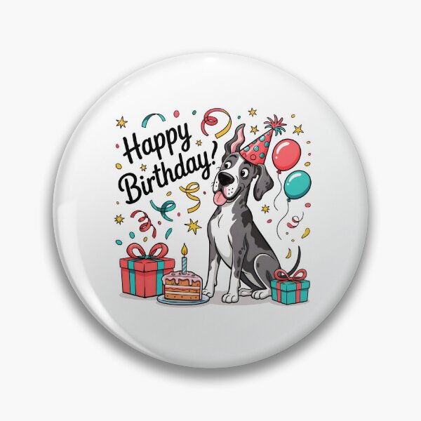 Item preview, Great Dane Birthday designed and sold by TheAnimalZ00.
