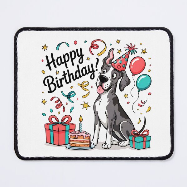 Item preview, Great Dane Birthday designed and sold by TheAnimalZ00.