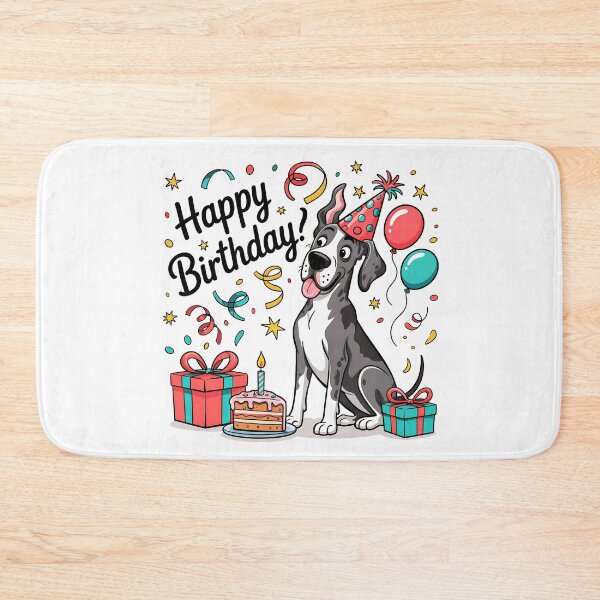 Item preview, Great Dane Birthday designed and sold by TheAnimalZ00.