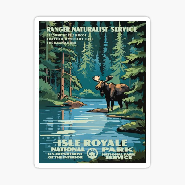 Item preview, Isle Royale National Park designed and sold by Mikycle.