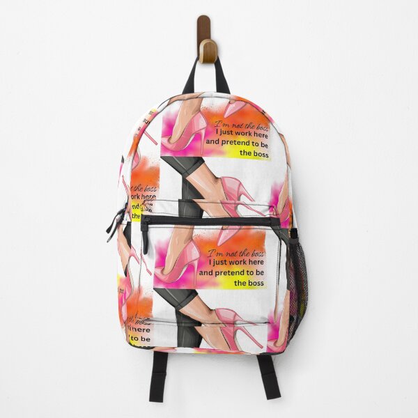Item preview, I'm Not the Boss, I Just Pretend – Sassy Heels & Attitude Design designed and sold by WHDProduction45.