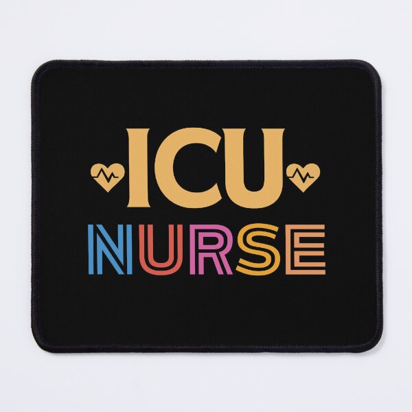 Item preview, Icu Nurse Icu Nursing Icu Critical Care Floral RN designed and sold by Guess4best.