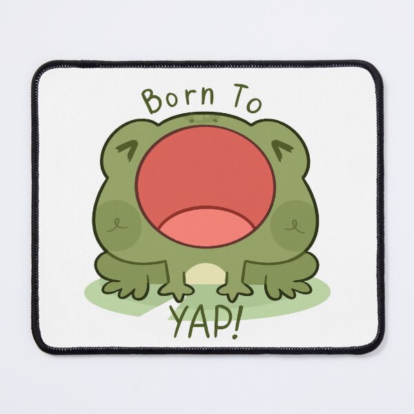 Item preview, Born to Yap Frog designed and sold by Leaf-Whimzy.