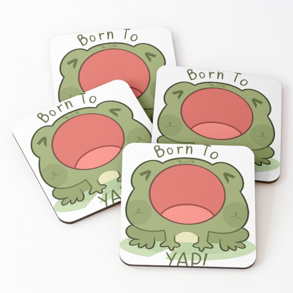 Item preview, Born to Yap Frog designed and sold by Leaf-Whimzy.