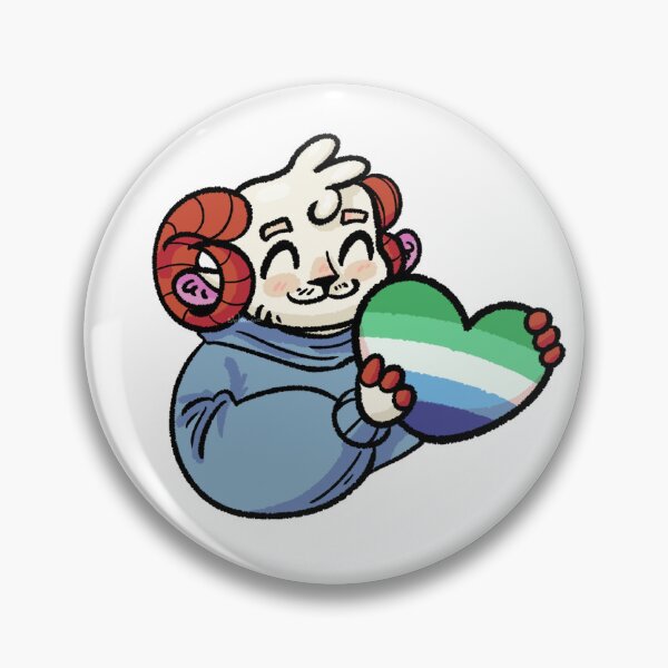Item preview, gay pride rammie designed and sold by Sblominic_.