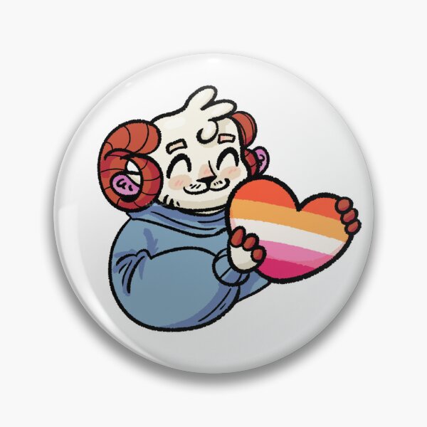 Item preview, lesbian pride rammie designed and sold by Sblominic_.