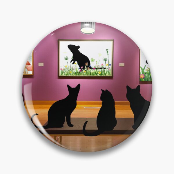 Item preview, Mesmerized Cats At The Mice Exhibit designed and sold by DigitalShoppeIL.