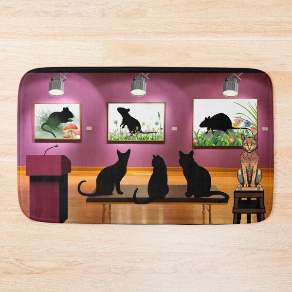 Item preview, Mesmerized Cats At The Mice Exhibit designed and sold by DigitalShoppeIL.
