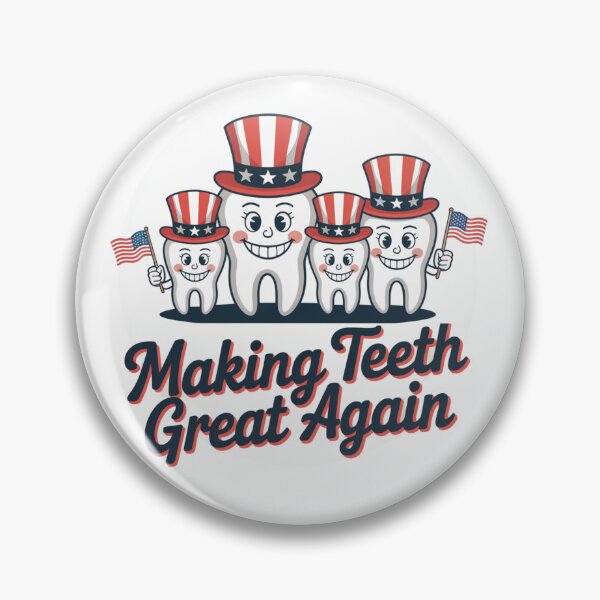 Item preview, Copy of Funny Dentist Patriotic - Making Teeth Great Again designed and sold by artcultreone.