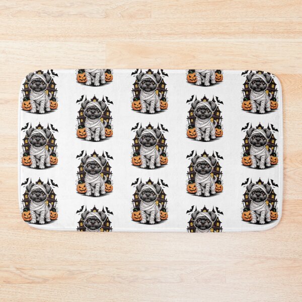 Item preview, Spooky Affenpinscher Halloween Mummy Dog designed and sold by TheAnimalZ00.